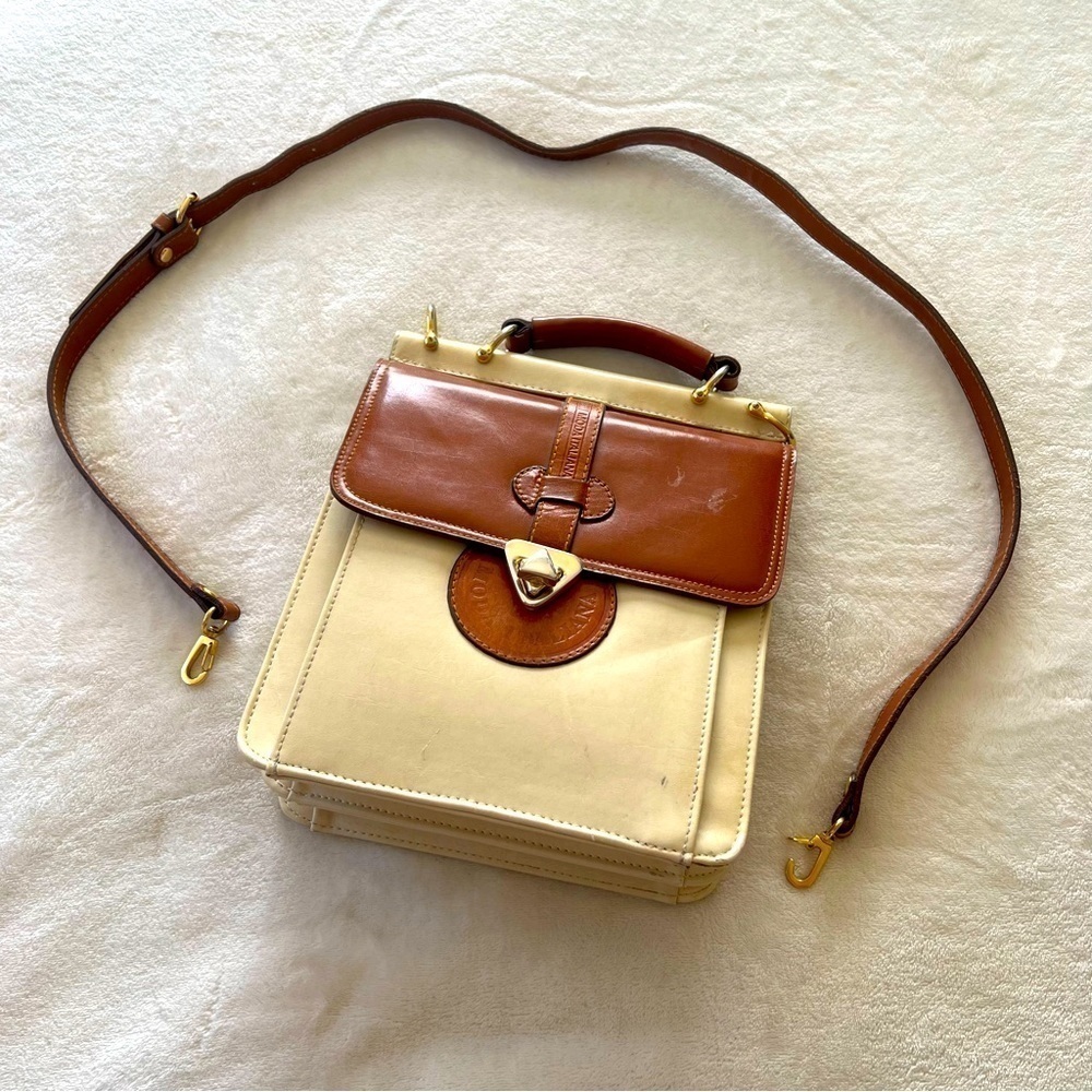 Vintage Moda Italiana Square Body Shoulder Purse